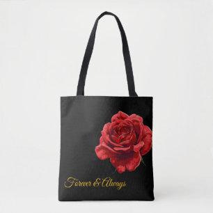 Elegantes Design der Rote Rose - Stilvolle, floral