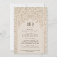 Elegantes Design Hochzeitsstimmung - Informationen