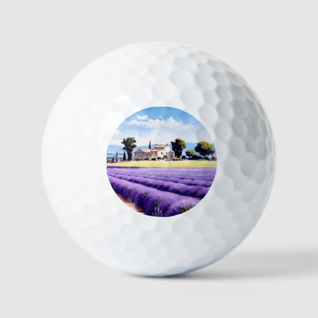 Elegantes Design mit französischer Touch Golfball (Vorderseite)
