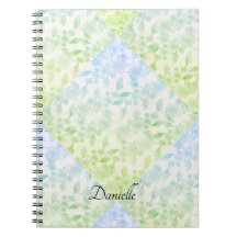 Elegantes Design-Notebook für Blume