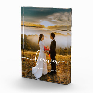 Elegantes Design-Overlay für Hochzeiten Fotoblock