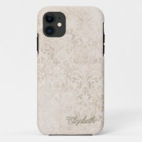 Elegantes Design von Elfenbein und Beige Vintag Da
