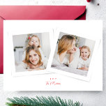 Elegantes Drehbuch Rot & Weiß JOY Weihnachten 3 Fo<br><div class="desc">***Dieses Design ist Teil einer Zusammenstellung*** _______________________ Diese Designvorlage ist vollständig editierbar / vom Kunden anpassbar - klicken Sie auf die weitere Schaltfläche, wenn Sie das Design verschieben, hinzufügen, löschen oder erheblich ändern möchten __________________________ Haben Sie Fragen zum Design oder benötigen Sie weitere Designs oder Optionen, kontaktieren Sie mich bitte...</div>