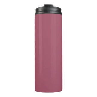 Elegantes Dusty-Rose-Zierkissen Thermosbecher