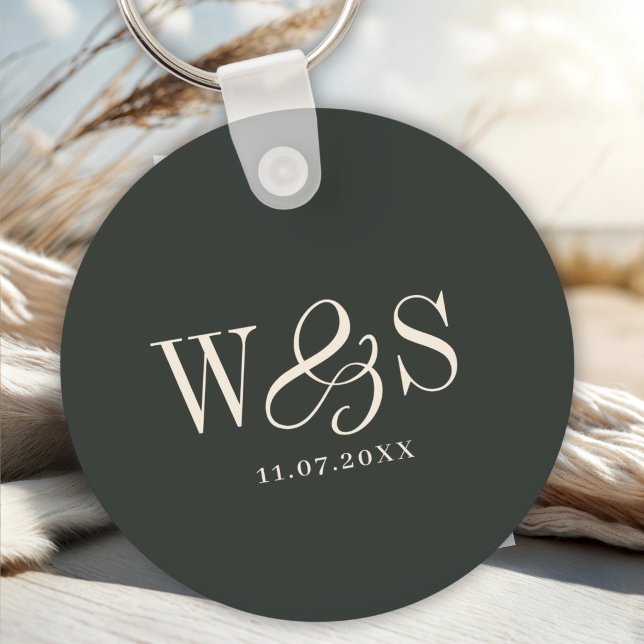 Elegantes ebony Ersteheliche Paare Schlüsselanhänger (Von Creator hochgeladen)