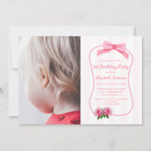 Elegantes Ein-Bogen-Blumen-1.-Geburtstag