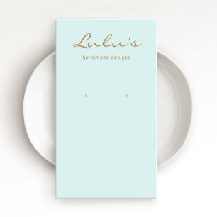 Elegantes einfaches blaues Türkisblau