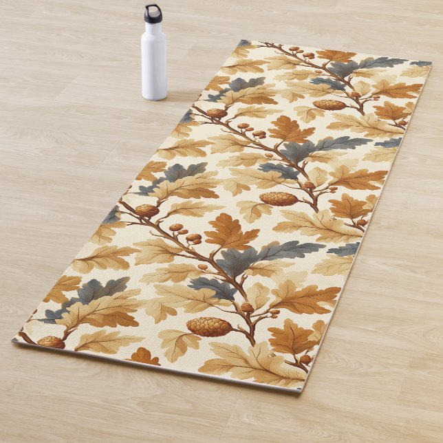Elegantes einfaches Blumenmuster Yogamatte (Beispiel)
