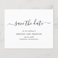 Elegantes einfaches Budget für Hochzeiten speicher