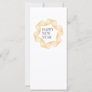 Elegantes, einfaches Design von "Happy New Year"