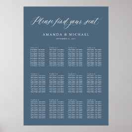 Elegantes, einfaches Minimalistisches, modernes Si Poster