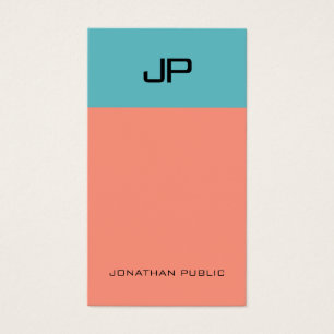 Elegantes einfaches, modernes Monogramm Beruflich