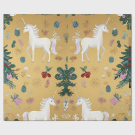 Elegantes Einhorn-Geschenkpapier Geschenkpapier