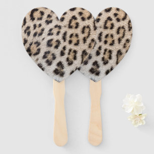 Elegantes, elegantes Leopardenmuster Fächer