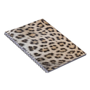 Elegantes, elegantes Leopardenmuster Notizblock