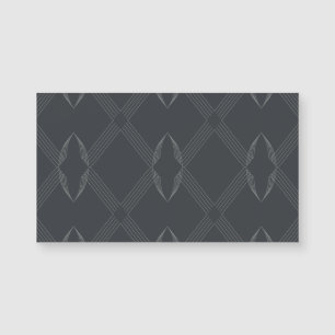 Elegantes, elegantes, luxuriöses, einfaches Linien Magnetkarte