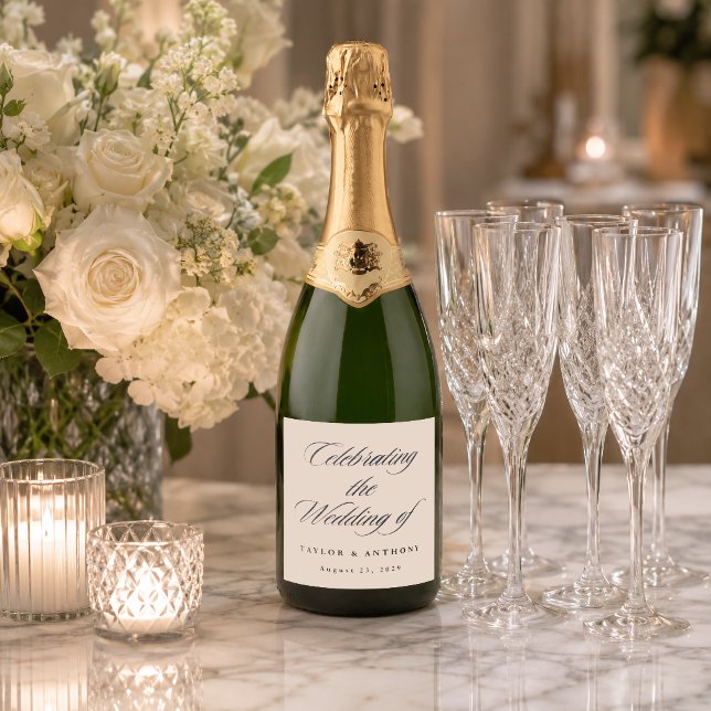 Elegantes Elfenbein-Kalligrafie-Script Hochzeit (Von Creator hochgeladen)