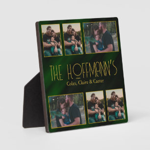 Elegantes Emerald Green Gold Rahmen 6 Foto