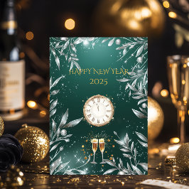 Elegantes Emerald und Silver Silver Silver Silver  Einladung