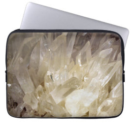 Elegantes Energy Graphic Clear Quarz Laptopschutzhülle