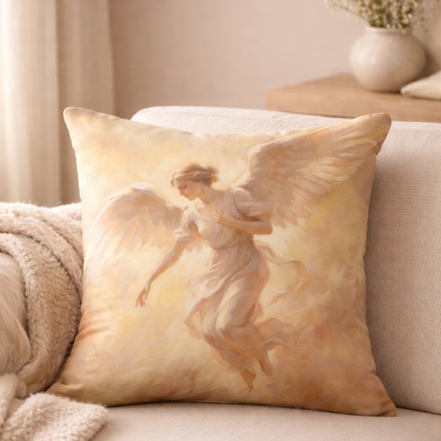 Elegantes Engel-Wohndesign-Accessoire Kissen (Von Creator hochgeladen)