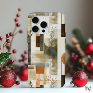 Elegantes, erdverbundenes Abstrakt - Minimalistisc Case-Mate iPhone Hülle