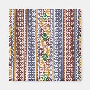 elegantes ethnisches Muster Magnet