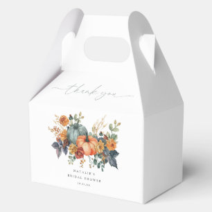 Elegantes Fall-Brautparty Geschenkschachtel