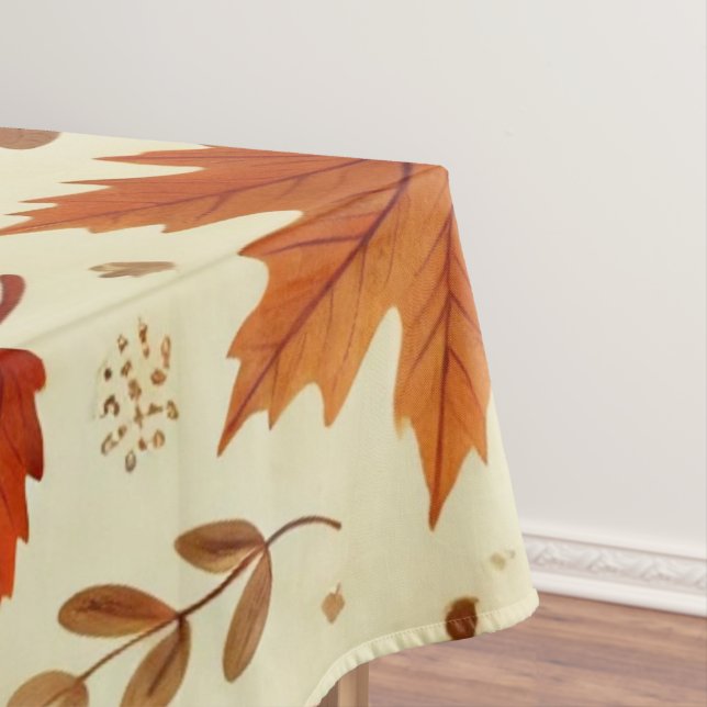 Elegantes Fall Pattern Tischdecke (Beispiel)