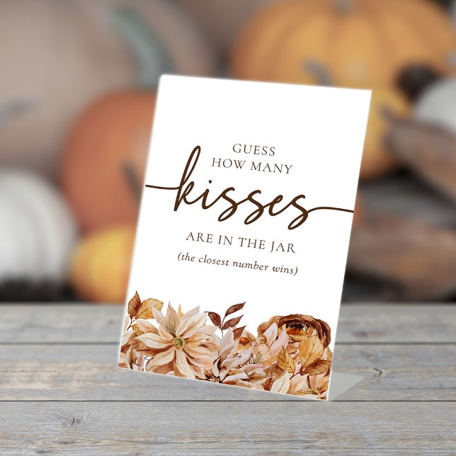 Elegantes Fall Pedestal Zeichen Sockelschild (Elegant Fall Pedestal Sign
)