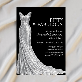 Elegantes fantastisches silbernes Kleid der Frau z Einladung