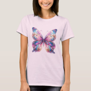 Elegantes Fantasy Butterfly T-Shirt