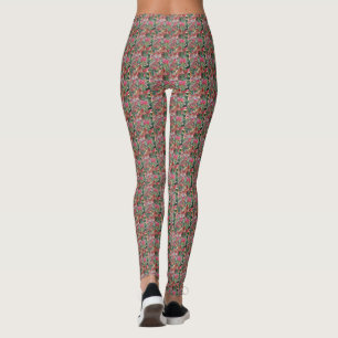 Elegantes, farbenfrohes Verlass-Muster Leggings