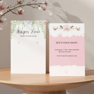 Elegantes, farbiges, individuelles Ohrendisplay