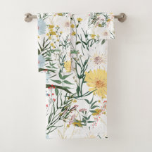 Elegantes feminines Design l Botanical l White Ivo