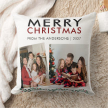 Elegantes festliches Familien-Weihnachtsfoto 2