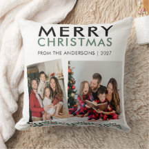 Elegantes festliches Familien-Weihnachtsfoto 2
