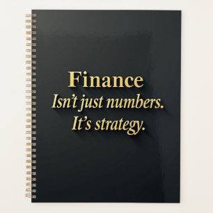 Elegantes Finanzzitat  Planer