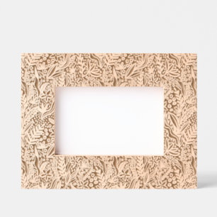 Elegantes Flora Design Gestaltete Rahmen