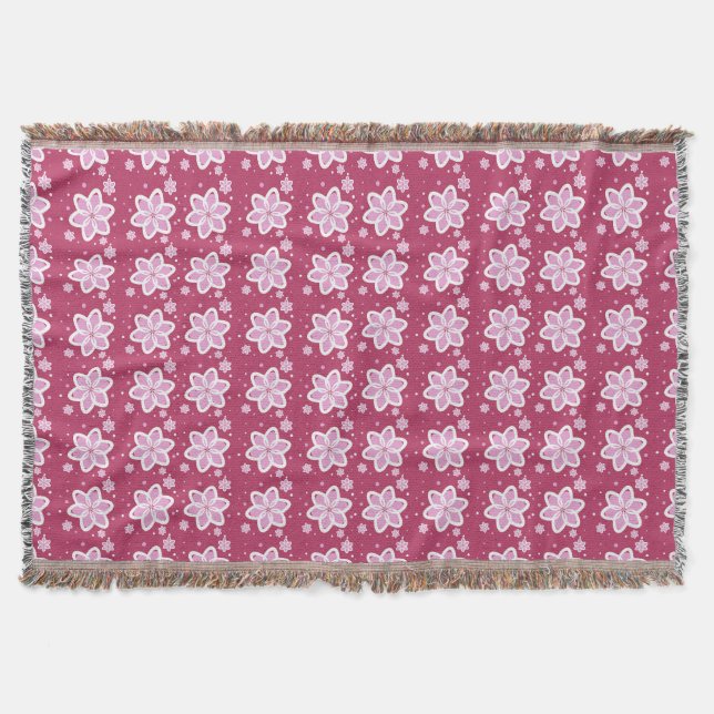Elegantes Floral Decke (Vorderseite)