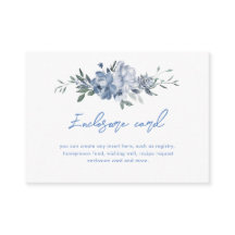 Elegantes floral Dusty Blue Brautparty