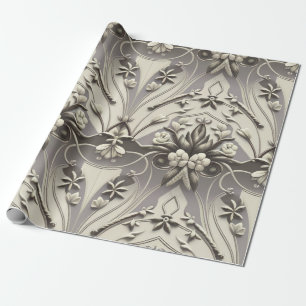 Elegantes Floral Geschenkpapier