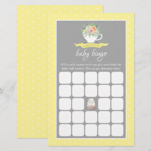 Elegantes Floral Teacup Baby Dusche Tee Party Bing