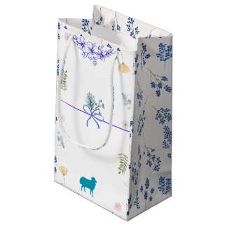Elegantes florales Eid al-Adha  Kleine Geschenktüte