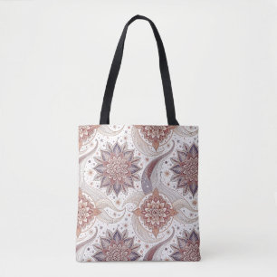 Elegantes florales Mandala-Spiritualdesign-Muster