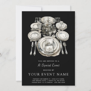 Elegantes formales Ereignis Einladung