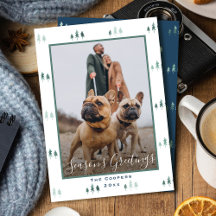 Elegantes Foto der Weihnachtszeit