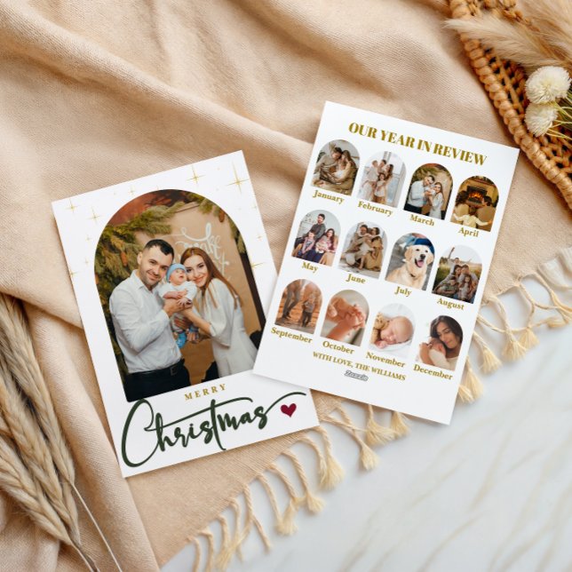 Elegantes Foto Frohe Weihnachten Jahr in Überprüfu (Von Creator hochgeladen)