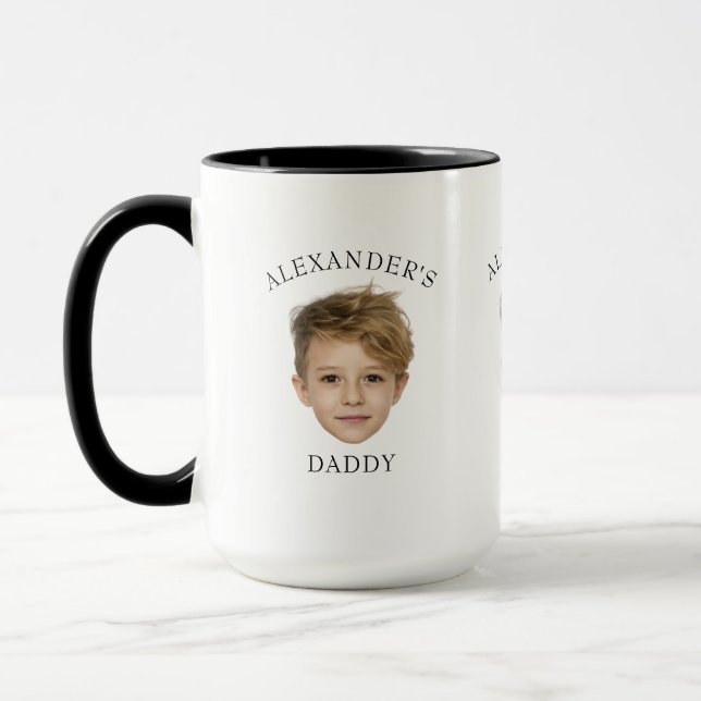 Elegantes Foto für Babys kreieren Sie Ihr Geschenk Tasse (Links)