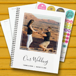 Elegantes Foto Hochzeit Planer